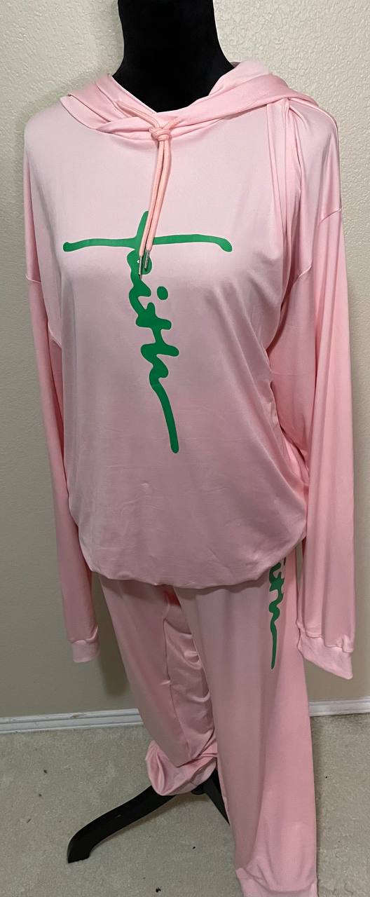 faith warmup suit size XL and 3x