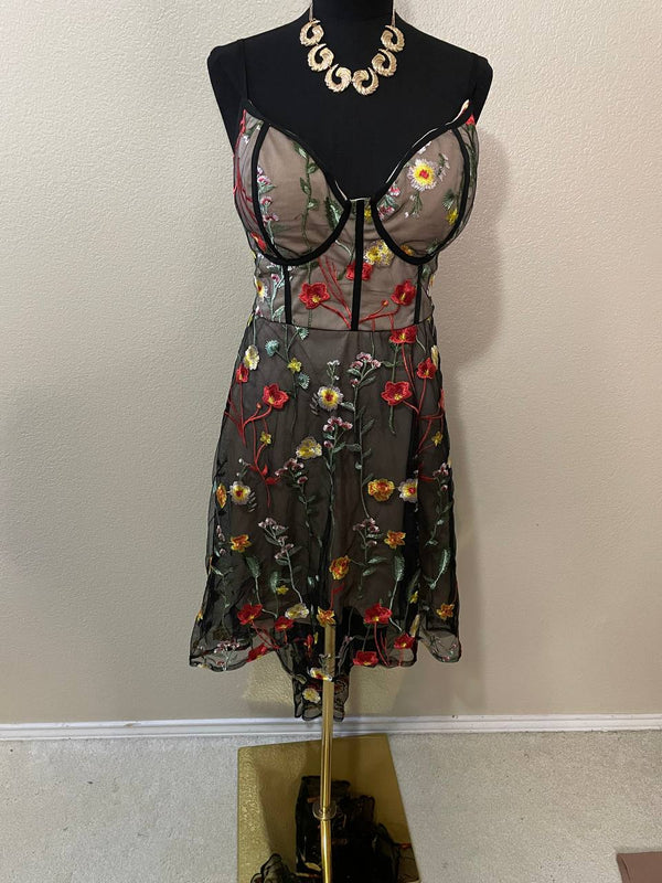 Flower Dress Size 2x