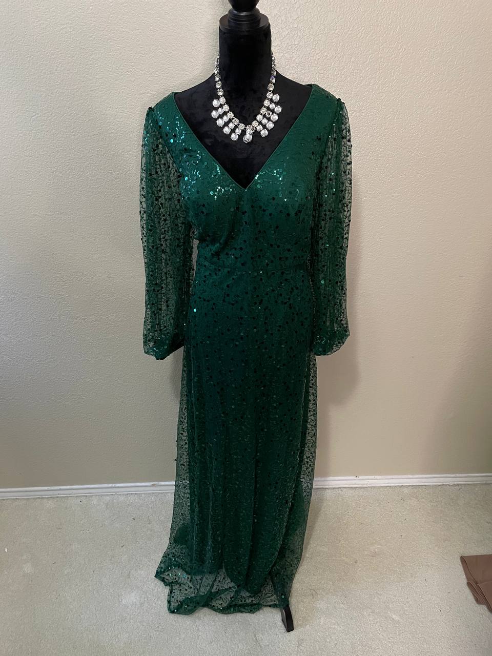 Green Formal Dress Size 3x and size 5x