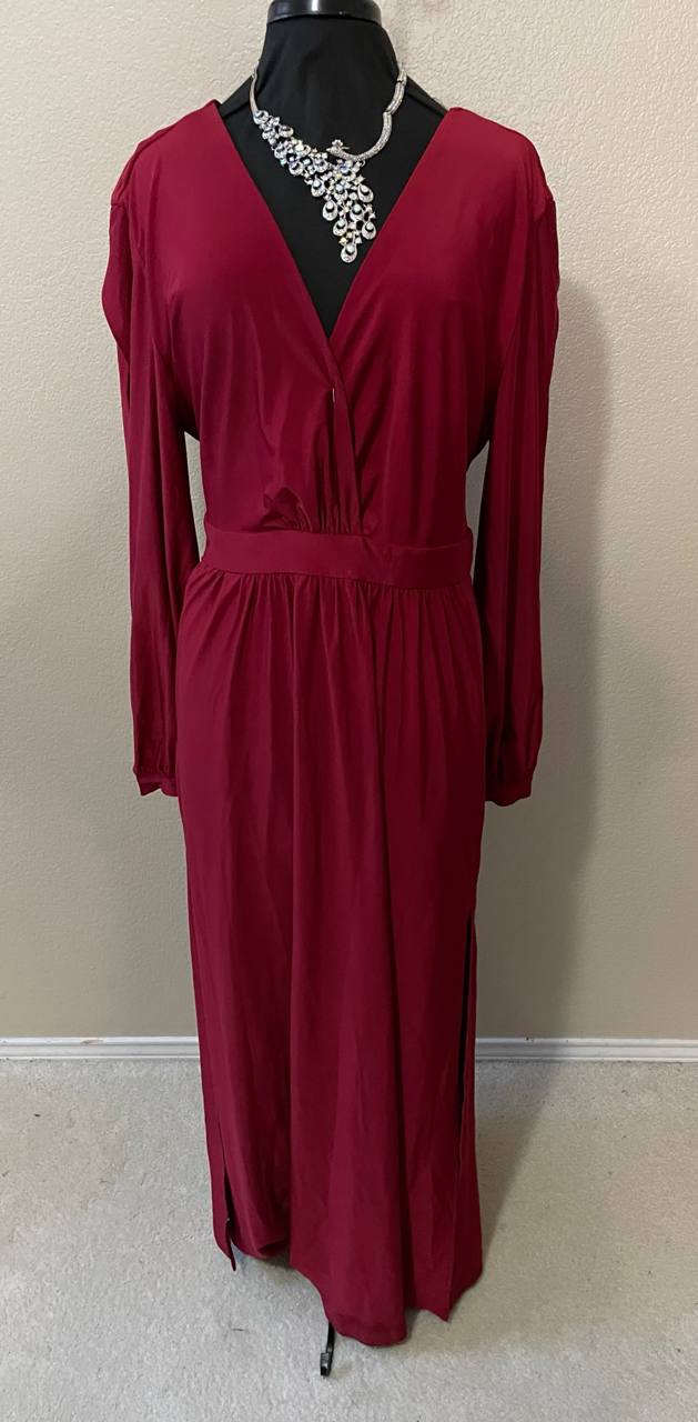 Red formal dress size 5x