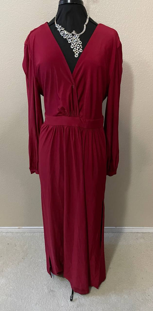 Red formal dress size 5x